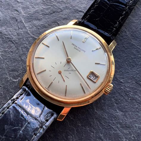 patek philippe reference 3445|Patek Philippe calatrava 3445.